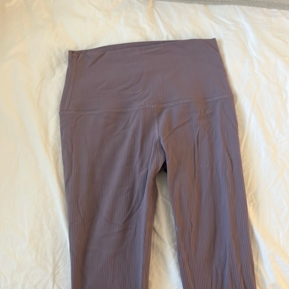 Lululemon align leggings RIBBED 25’